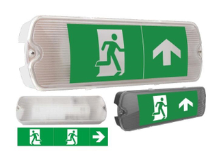 IP65 LED Self-Contained Emergency Safety & Exit Sign